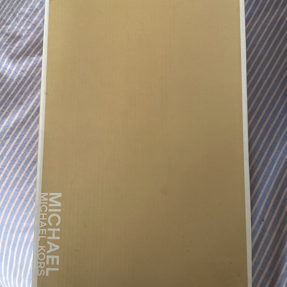 Michael Michael kors peep toe heel black 8.5 - Picture 5 of 6